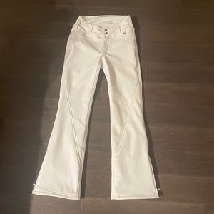Nils white ski pants